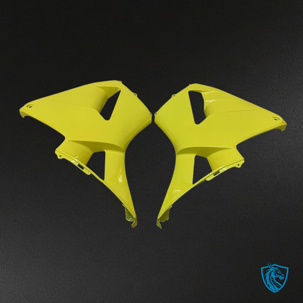 Honda CBR600RR (2003-2004) Yellow & Black - MERGEment Motorcycle Fairings Kit