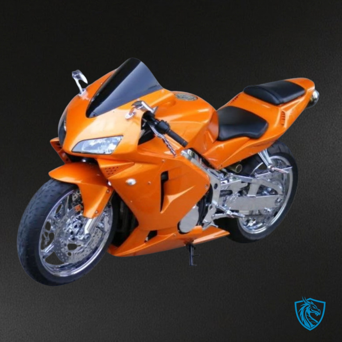 Honda CBR600RR (2003-2004) Glossy Orange Fairing Kit - Aftermarket ABS Bodywork