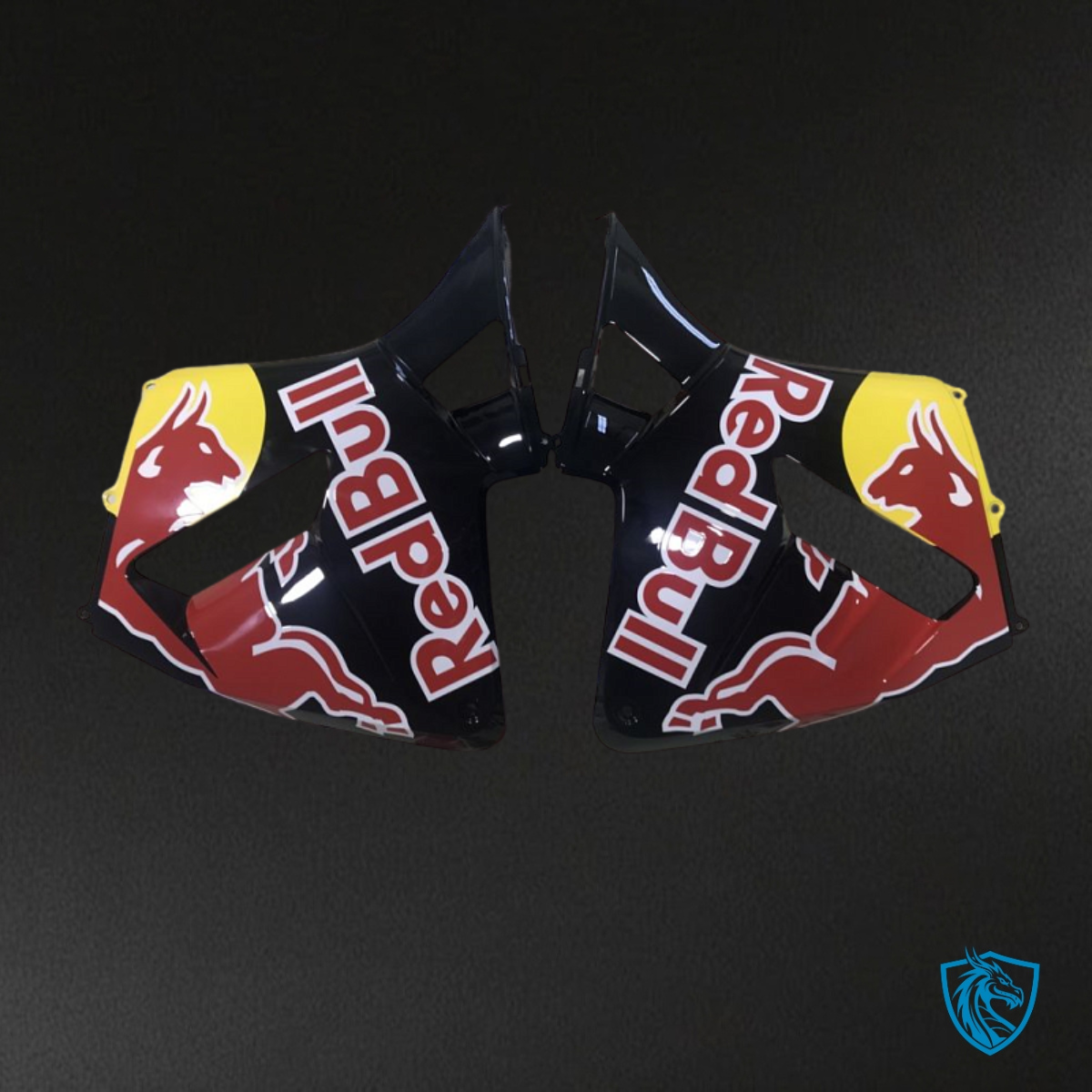 Honda CBR600RR (2003-2004) Red & Black Red Bull Fairing Kit | ABS Bodywork