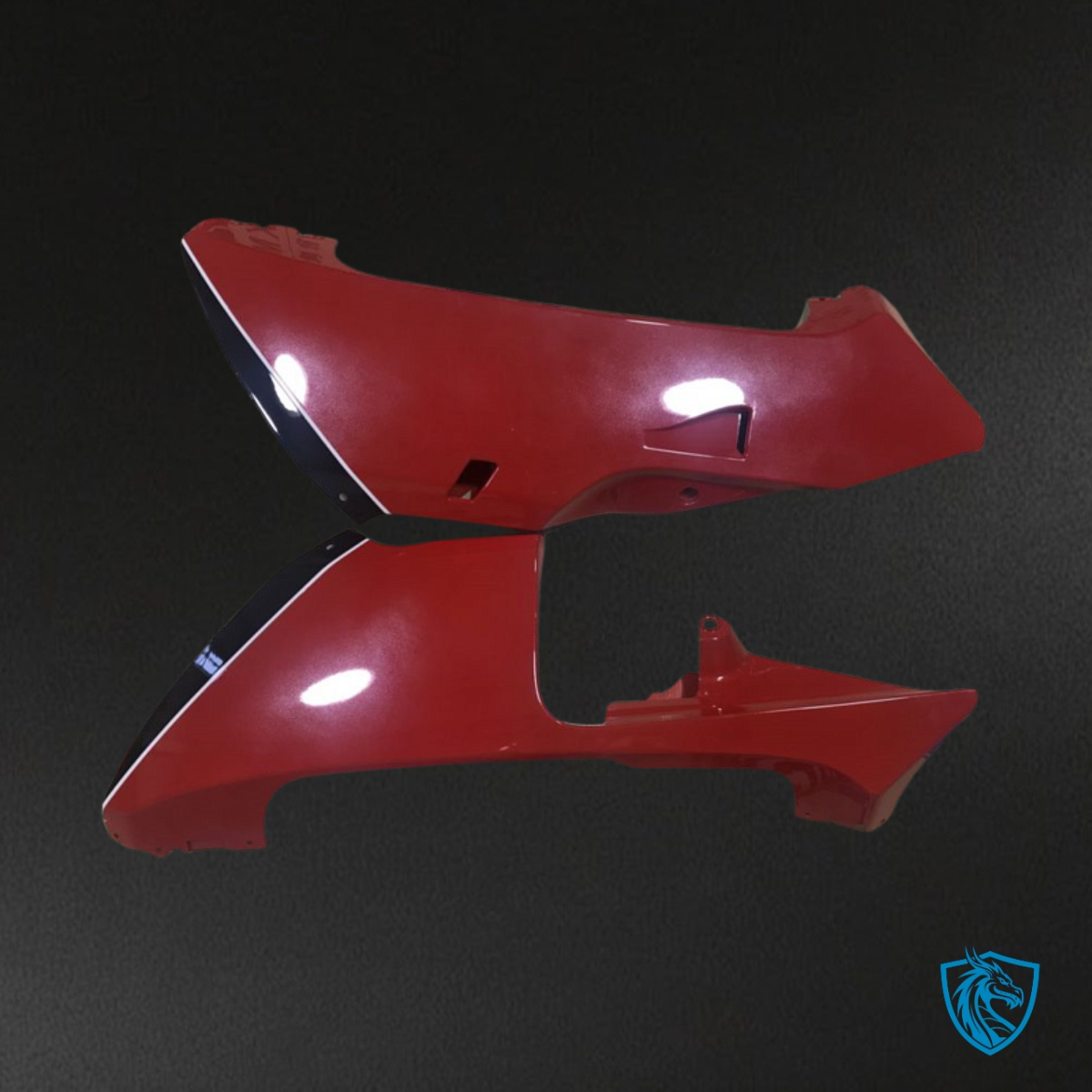 Honda CBR600RR (2003-2004) Red Bull Red, Black & Yellow - Custom ABS Fairing Kit