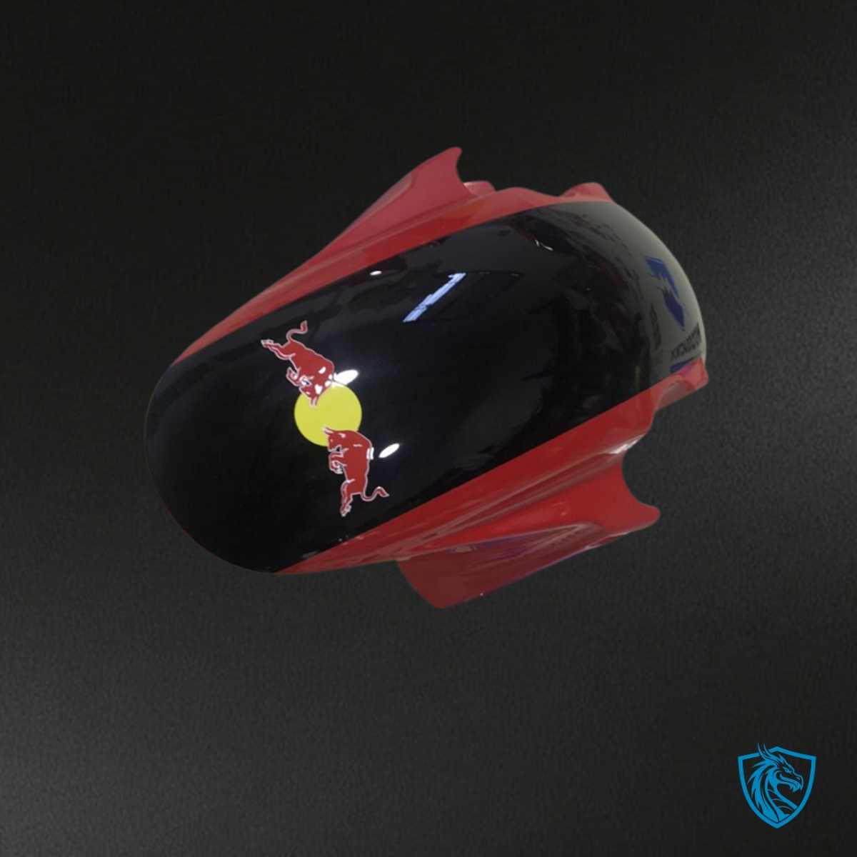 Honda CBR600RR (2003-2004) Red Bull Red, Black & Yellow - Custom ABS Fairing Kit