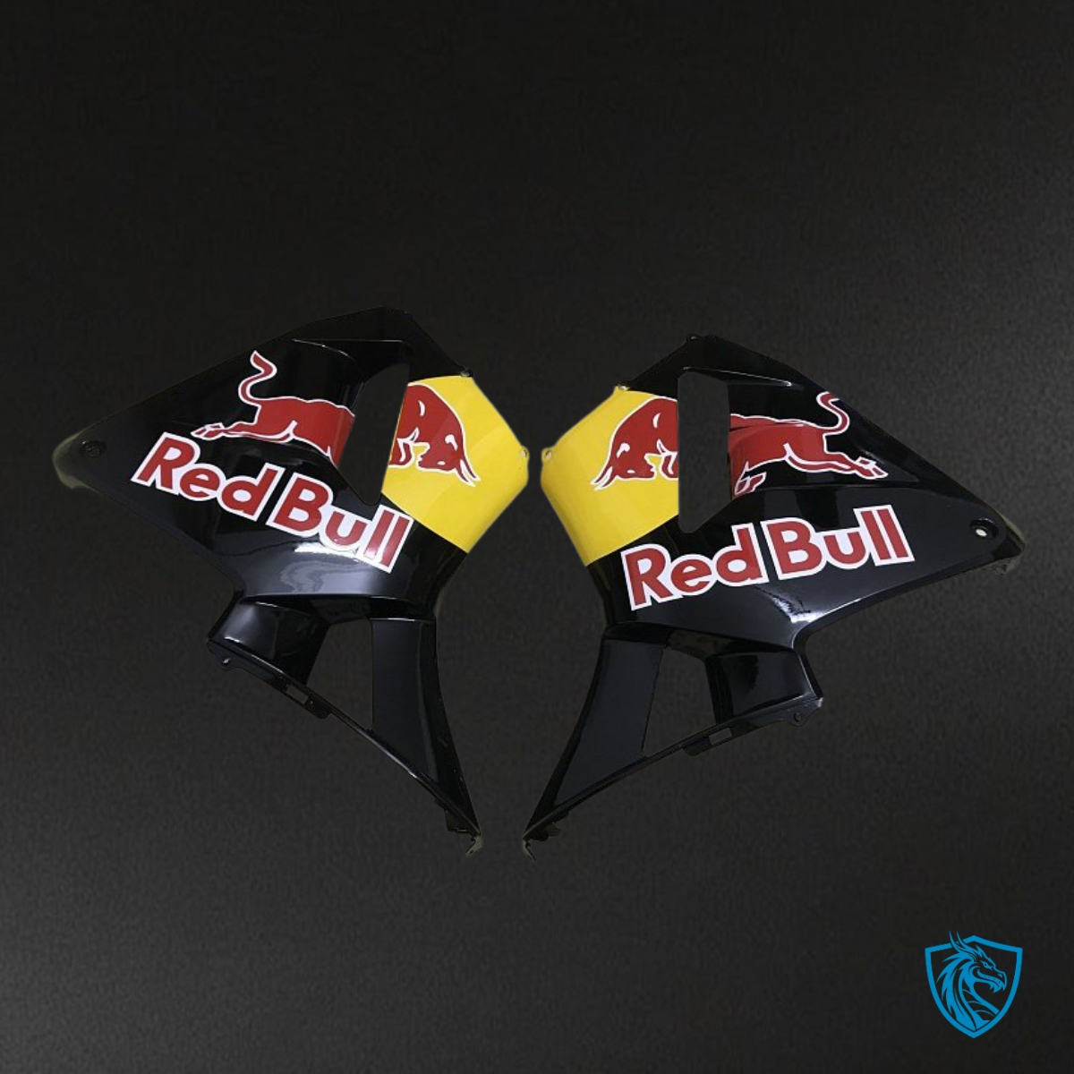Honda CBR600RR (2003-2004) White, Black & Yellow Red Bull - Aftermarket ABS Bodywork