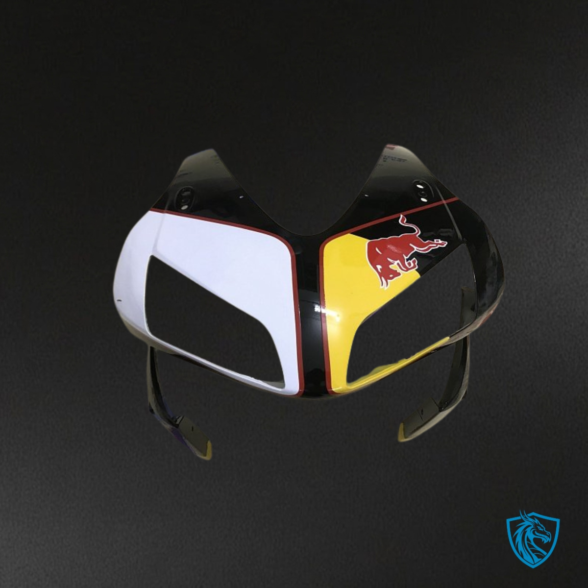 Honda CBR600RR (2003-2004) White, Black & Yellow Red Bull - Aftermarket ABS Bodywork