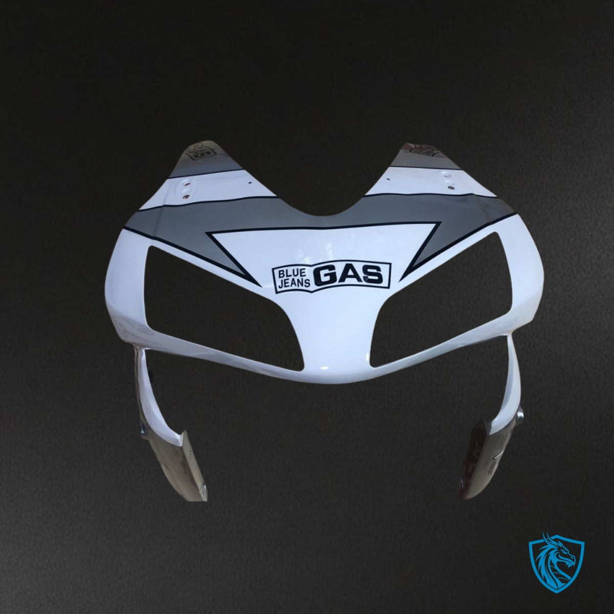Honda CBR600RR (2003-2004) White & Silver Repsol - Custom ABS Fairing Kit