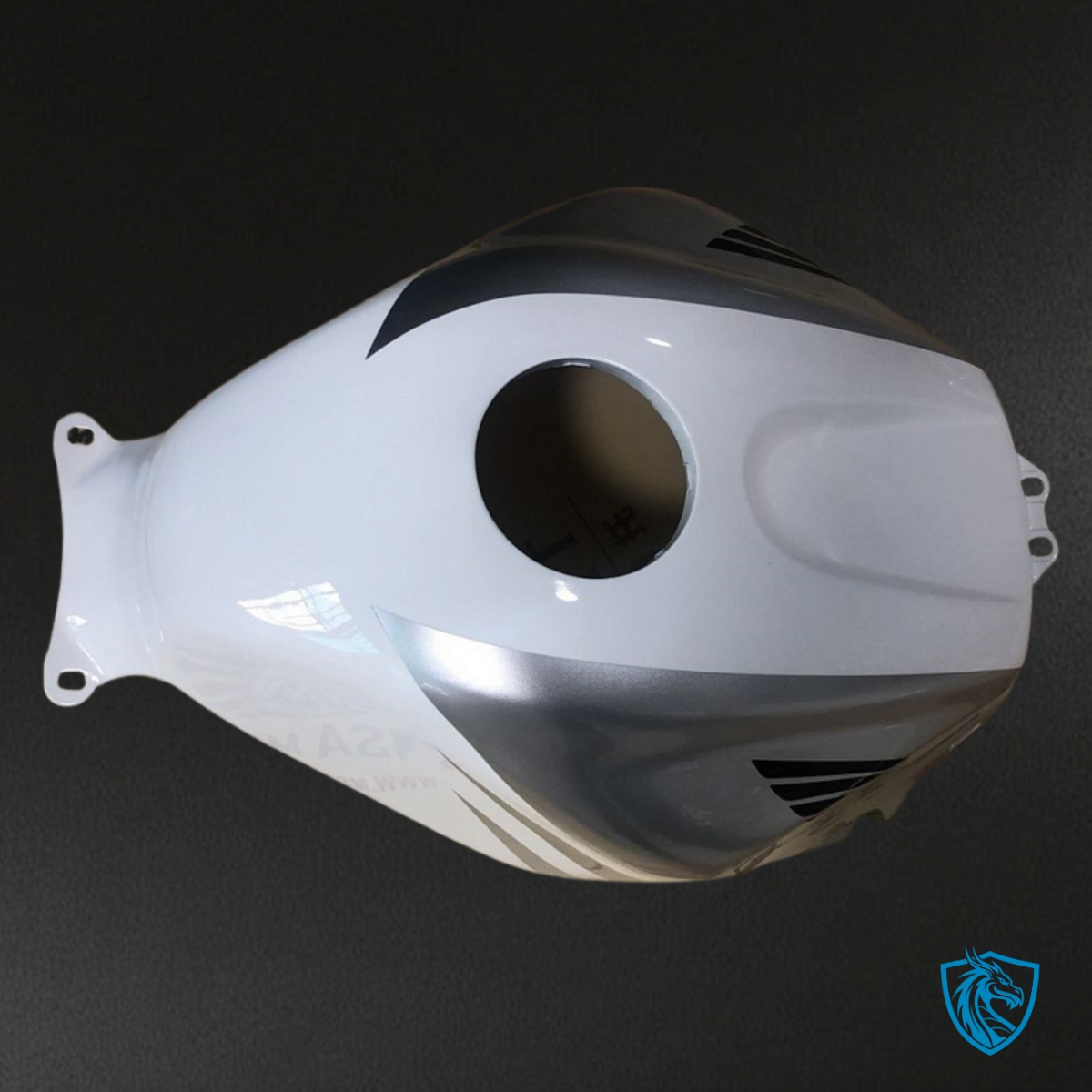 Honda CBR600RR (2003-2004) Repsol White & Silver - Custom ABS Fairing Kit