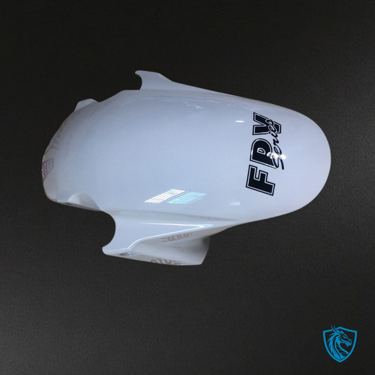 Honda CBR600RR (2003-2004) White & Silver Repsol - Custom ABS Fairing Kit