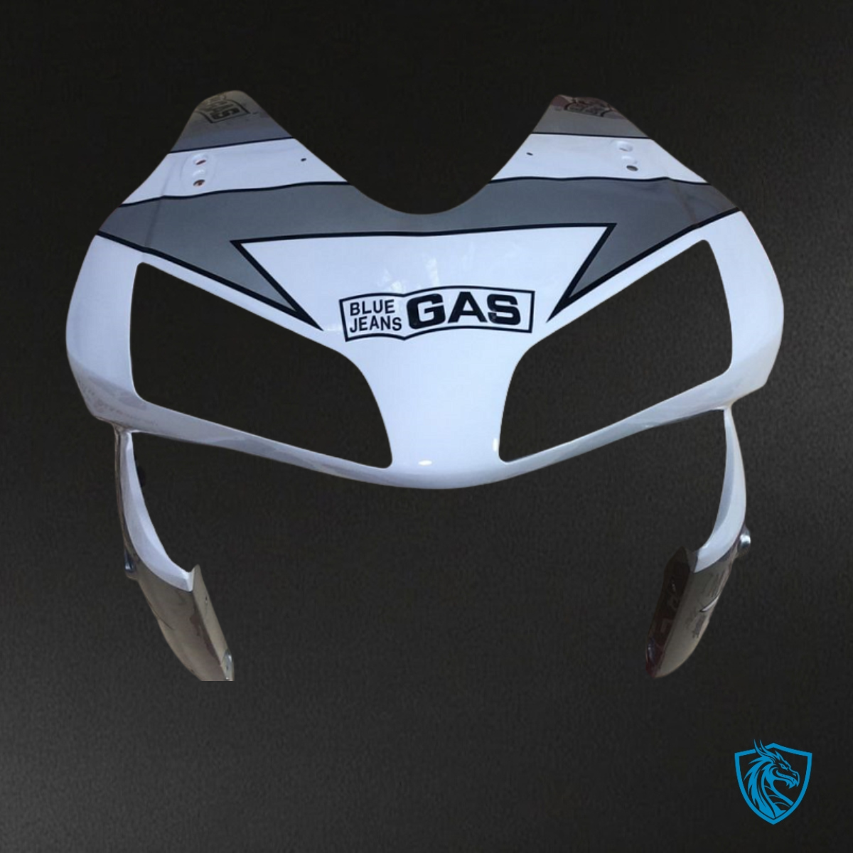 Honda CBR600RR (2003-2004) Repsol White & Silver - Custom ABS Fairing Kit
