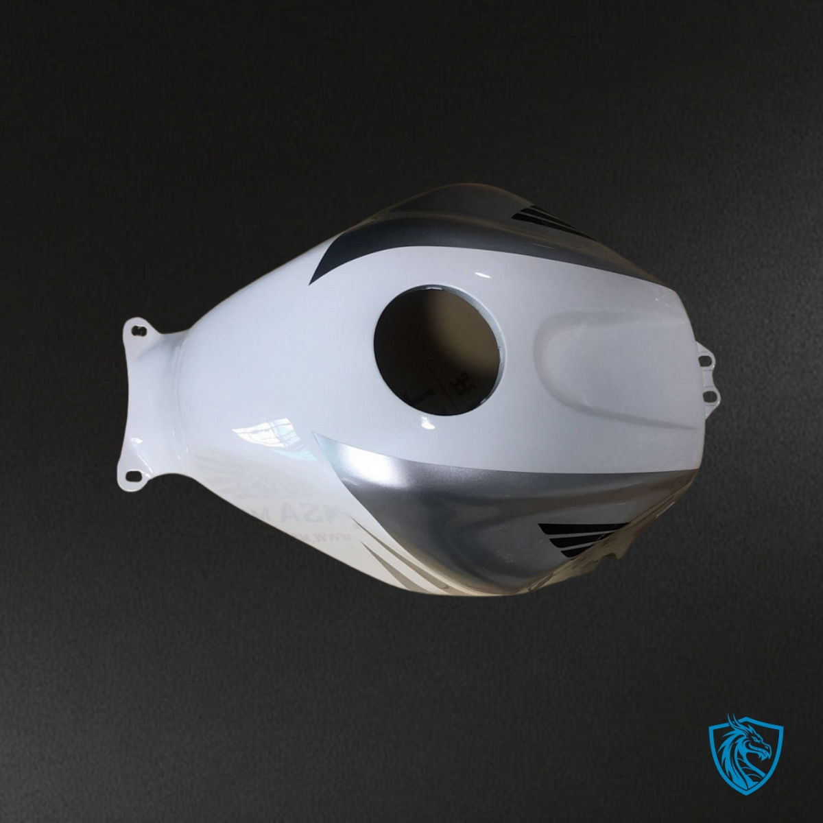 Honda CBR600RR (2003-2004) White & Silver Repsol - Custom ABS Fairing Kit