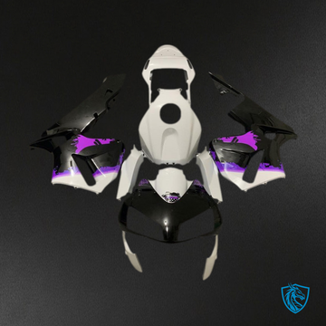 Honda CBR600RR (2003-2004) Purple Splash Motorcycle - Custom ABS Fairing Kit