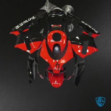 Honda CBR600RR (2003-2004) Red & Black Power - MERGEment Motorcycle Fairings Kit