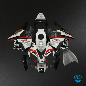 Honda CBR600RR (2003-2004) Red Playboy Motorcycle - Custom ABS Fairing Kit