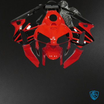 Honda CBR600RR (2003-2004) Red & Black OEM Style - MERGEment Motorcycle Fairings Kit