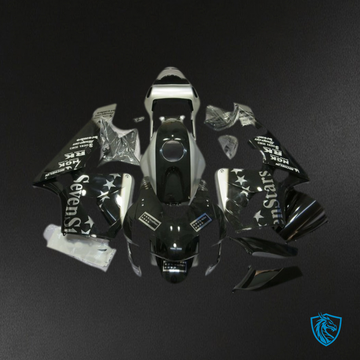Honda CBR600RR (2003-2004) Black Seven Star - MERGEment Motorcycle Fairings Kit