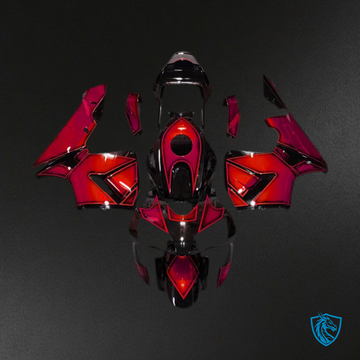 Honda CBR600RR (2003-2004) Special Design Red - Fairing Kit | ABS Bodywork