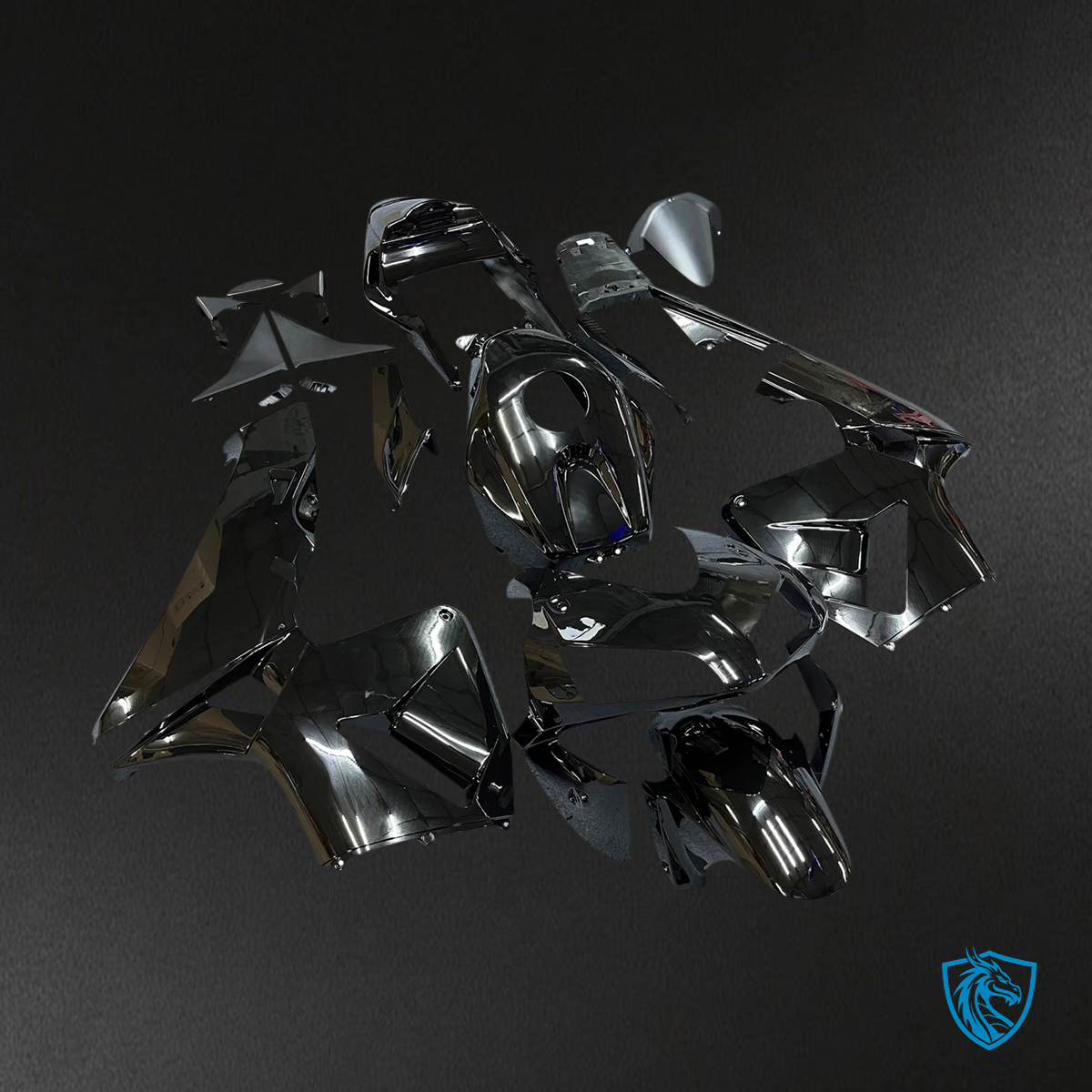 Honda CBR600RR (2003 2004) Black - Fairing Kit