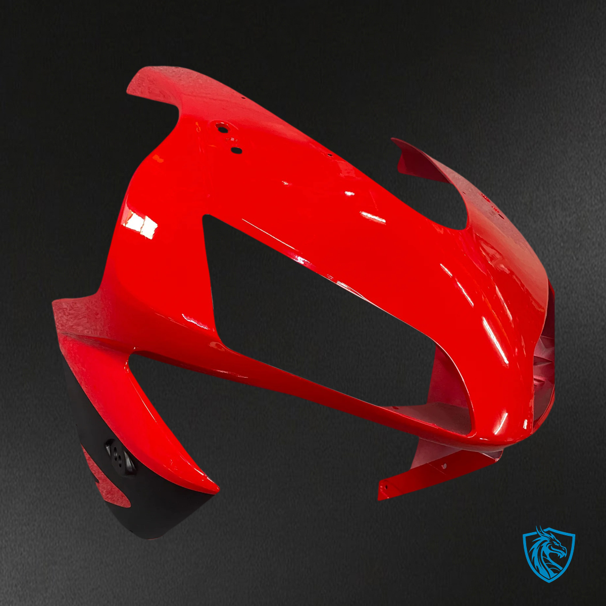 Honda CBR600RR (2003 2004) Black & Red - Fairing Kit