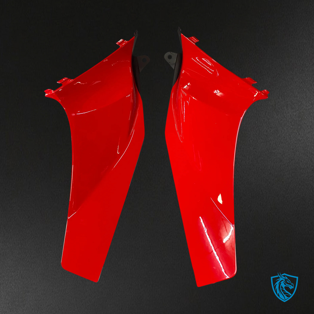 Honda CBR600RR (2003 2004) Black & Red - Fairing Kit