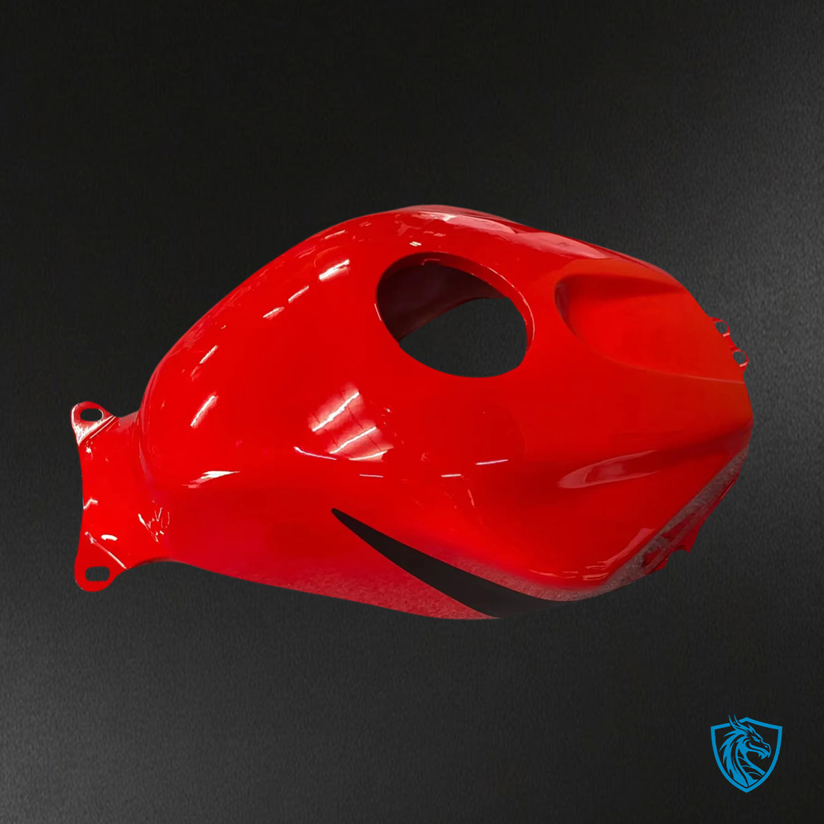Honda CBR600RR (2003 2004) Black & Red - Fairing Kit