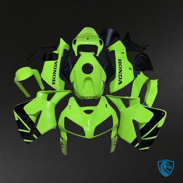 Honda CBR600RR (2005-2006) Green & Black - Custom ABS Fairing Kit