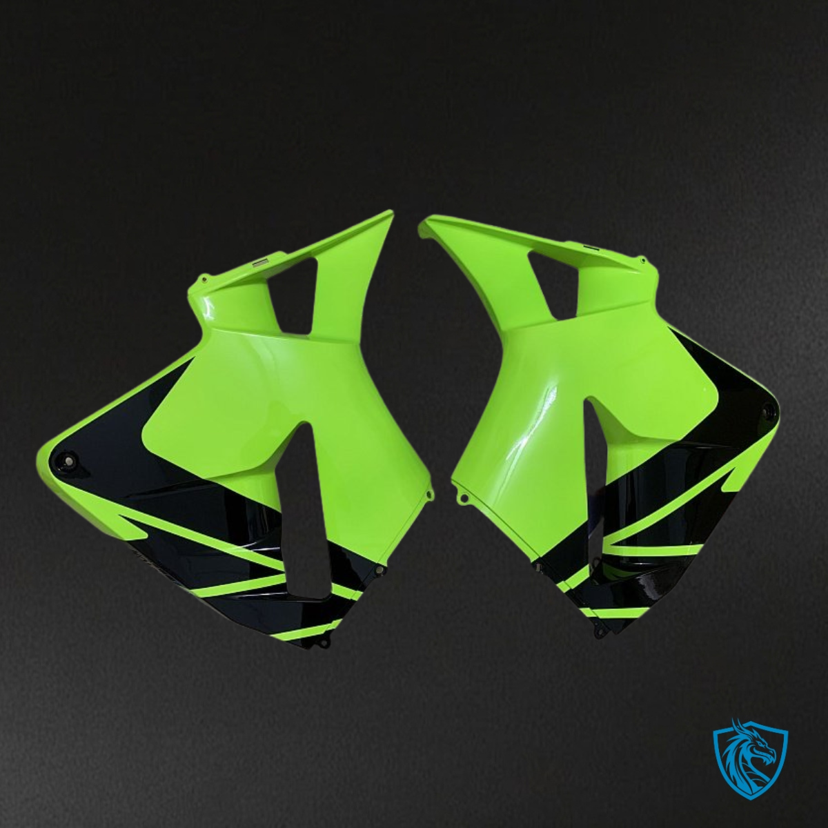 Honda CBR600RR (2005-2006) Green & Black - Custom ABS Fairing Kit