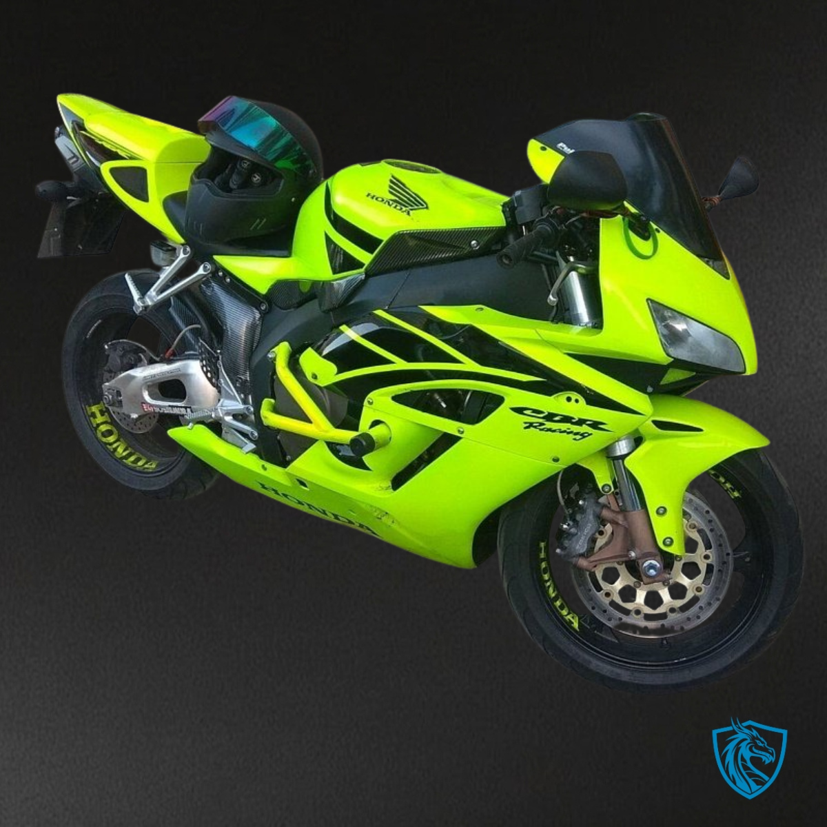 Honda CBR600RR (2005-2006) Green & Black - MERGEment Motorcycle Fairings Kit