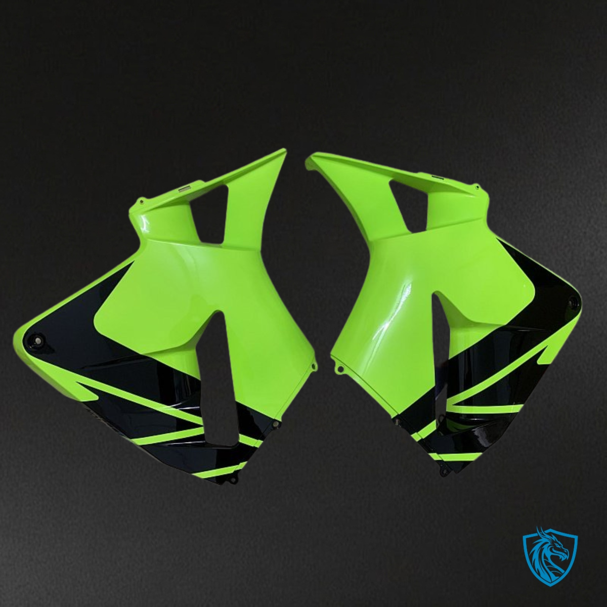 Honda CBR600RR (2005-2006) Green & Black - MERGEment Motorcycle Fairings Kit