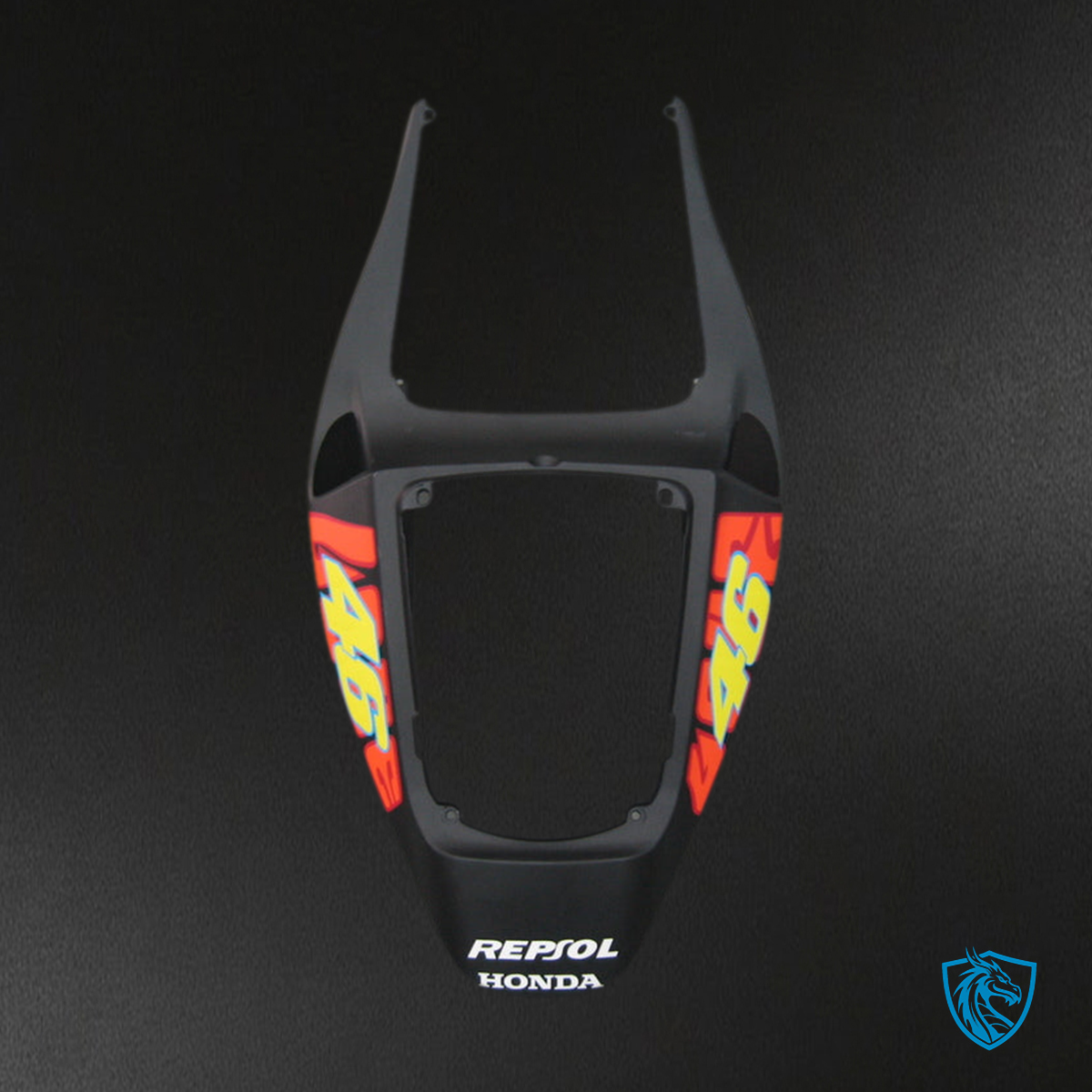 Honda CBR600RR (2005-2006) Black Matt & Red Generic Fairings Kit - Aftermarket ABS Bodywork