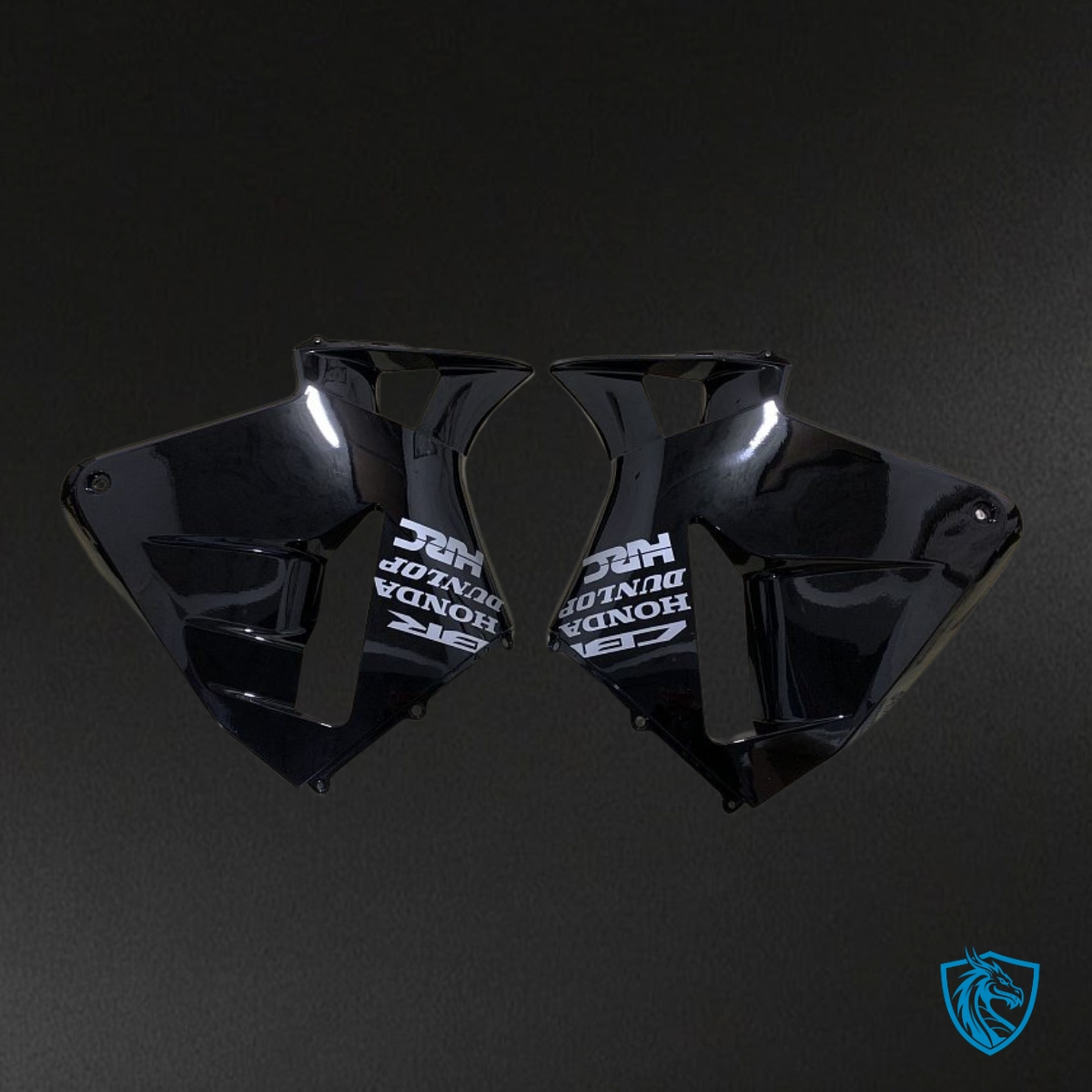 Honda CBR600RR (2005-2006) Black With Logos - MERGEment Motorcycle Fairings Kit