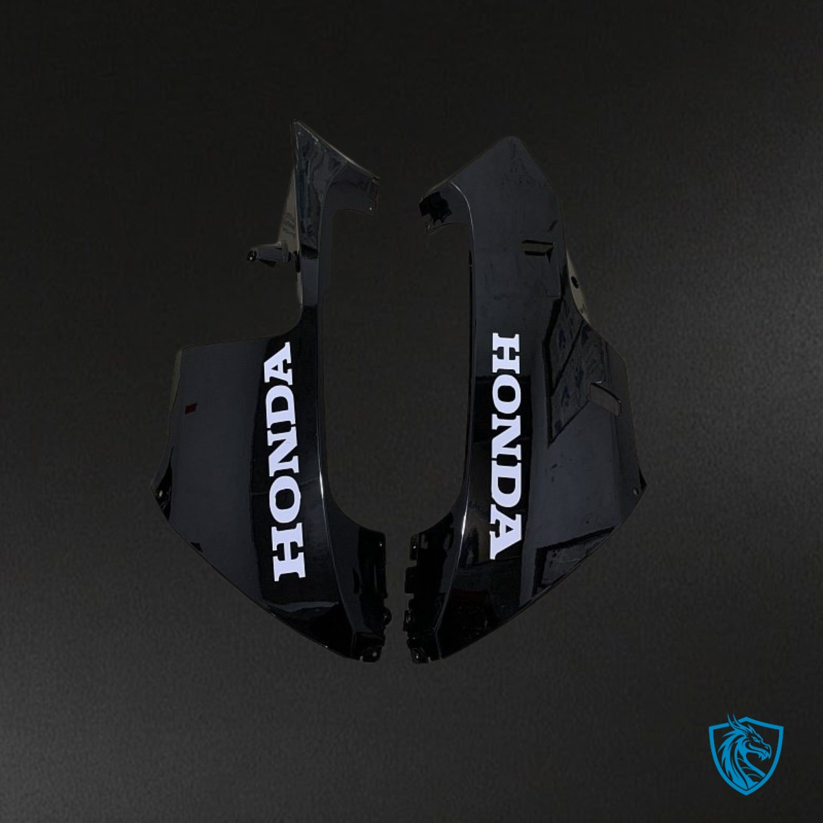Honda CBR600RR (2005-2006) Black With Logos - MERGEment Motorcycle Fairings Kit