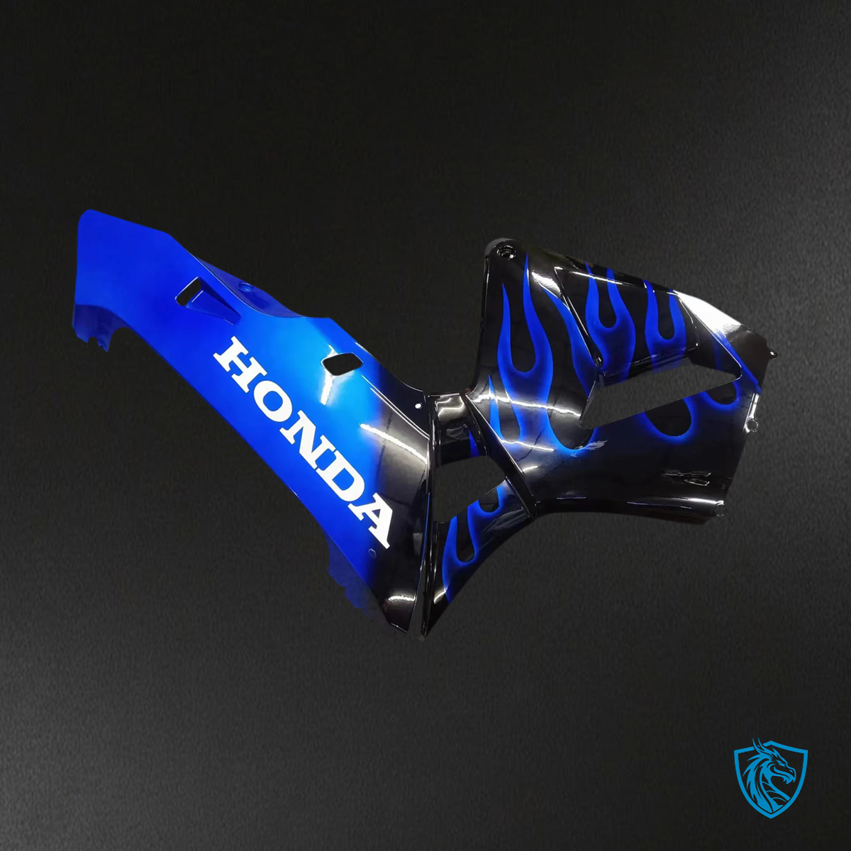 Honda CBR600RR (2005-2006) Black & Blue - Fairing Kit