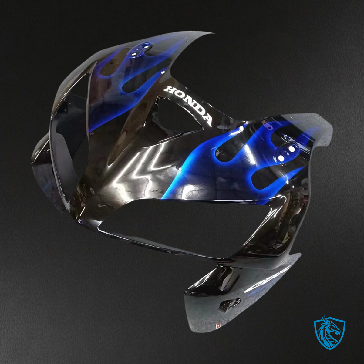 Honda CBR600RR (2005-2006) Black & Blue - Fairing Kit