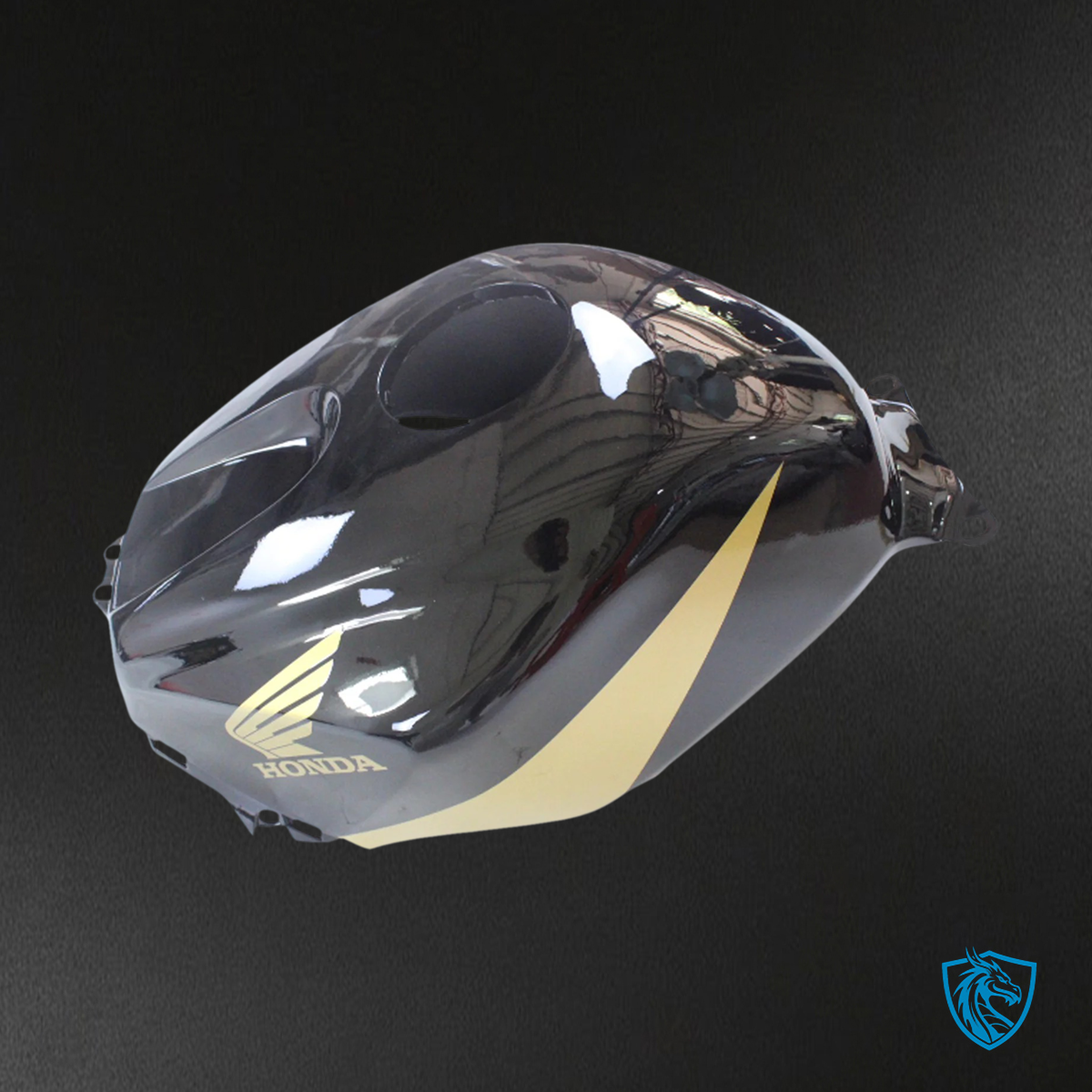 Honda CBR600RR (2005-2006) Black & Gold - Fairing Kit