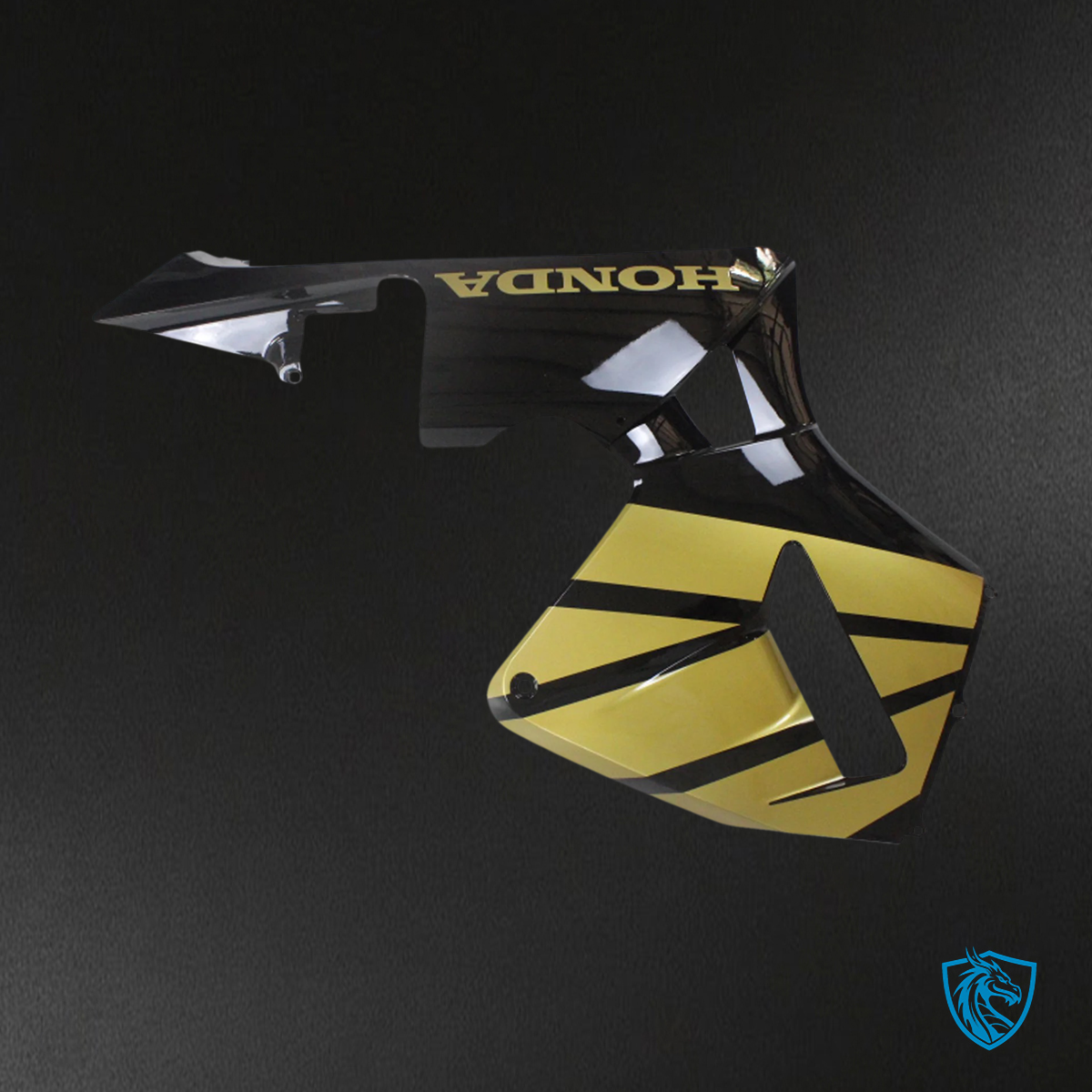 Honda CBR600RR (2005-2006) Black & Gold - Fairing Kit