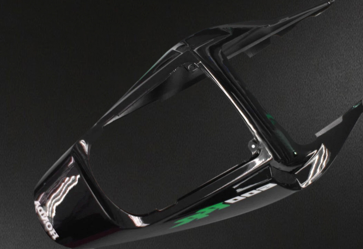 Honda CBR600RR (2005-2006) Black & Green - Fairing Kit