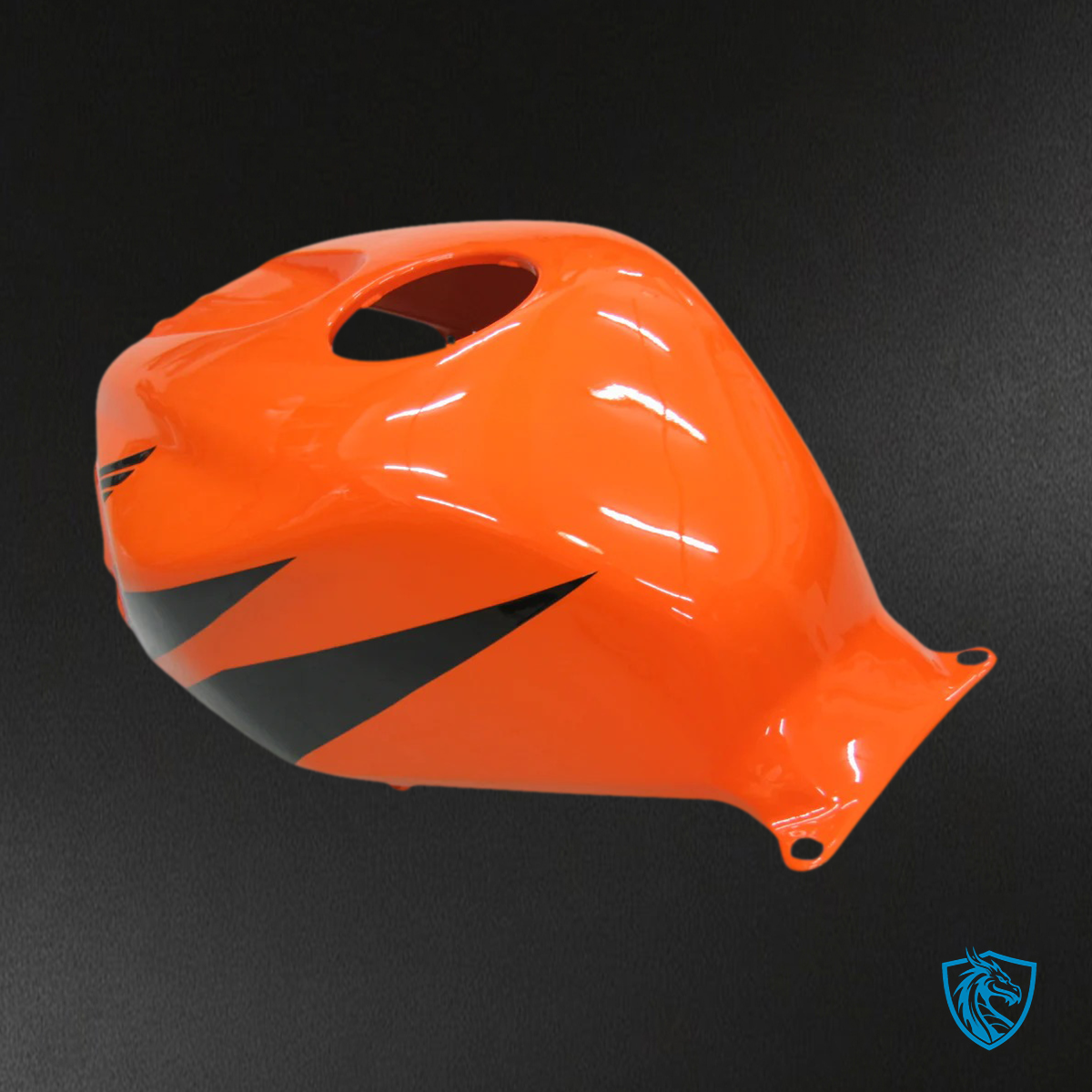 Honda CBR600RR (2005-2006) Black & Orange - Fairing Kit