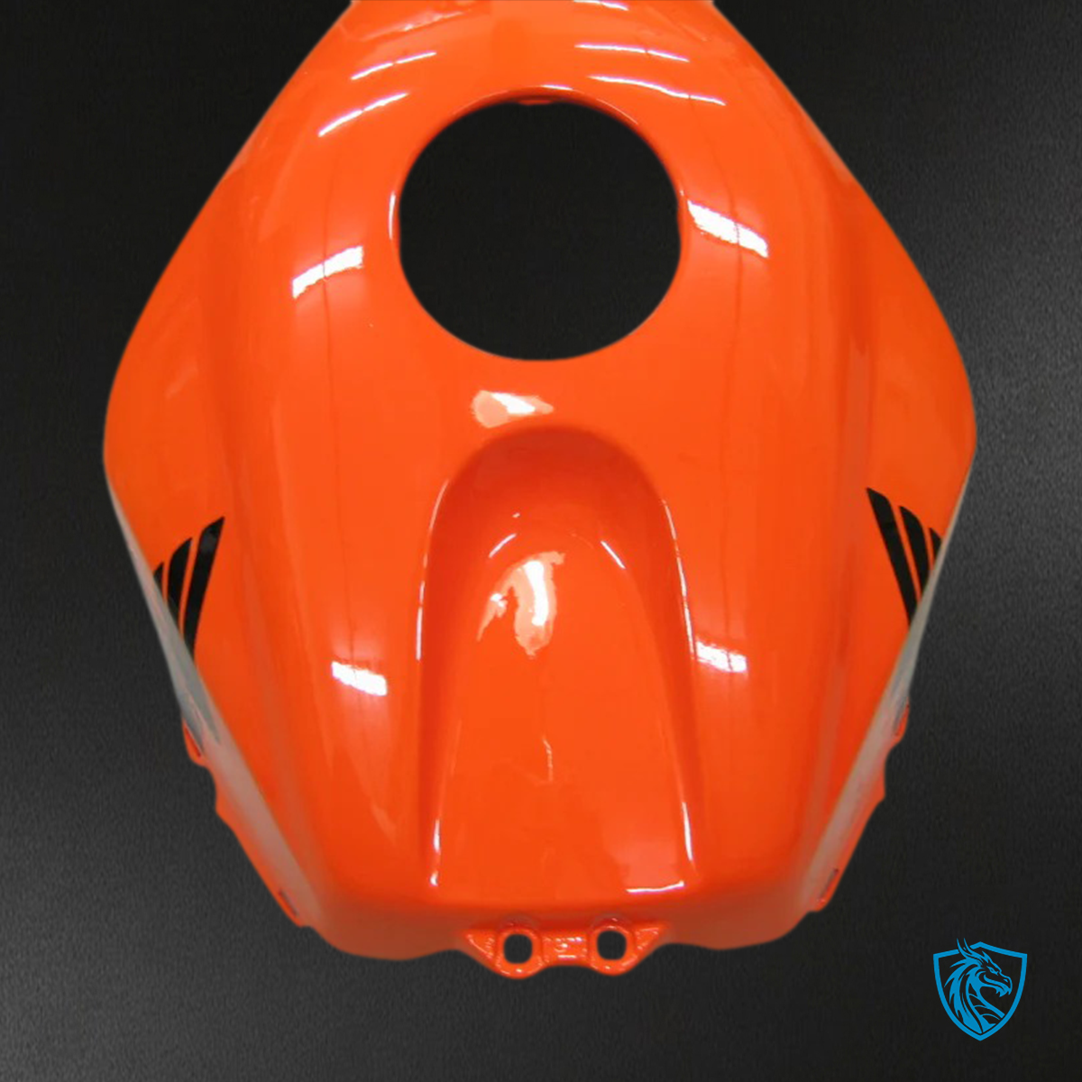 Honda CBR600RR (2005-2006) Black & Orange - Fairing Kit