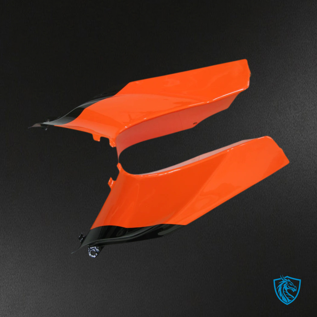 Honda CBR600RR (2005-2006) Black & Orange - Fairing Kit