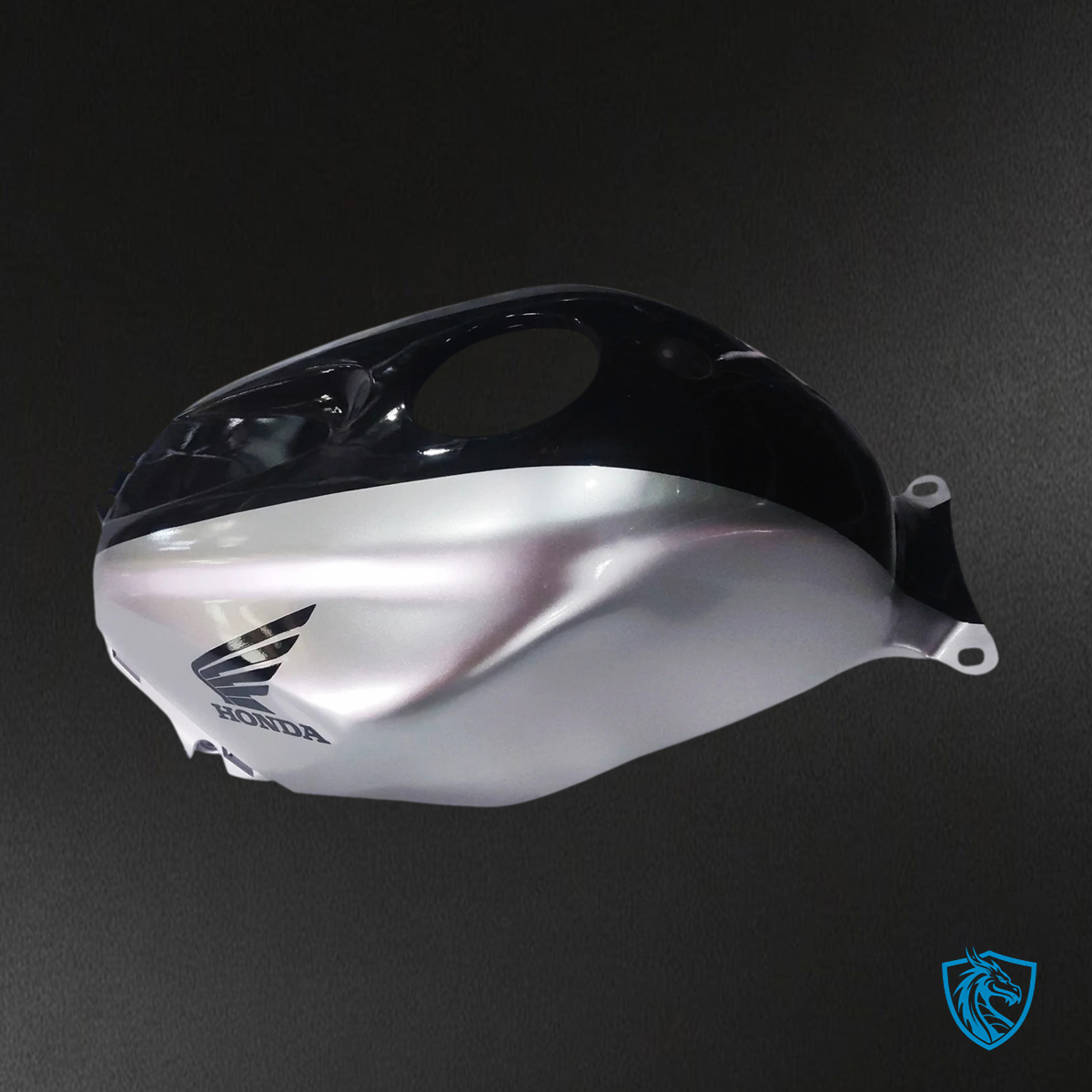 Honda CBR600RR (2005-2006) Black & Silver Accent - Fairing Kit