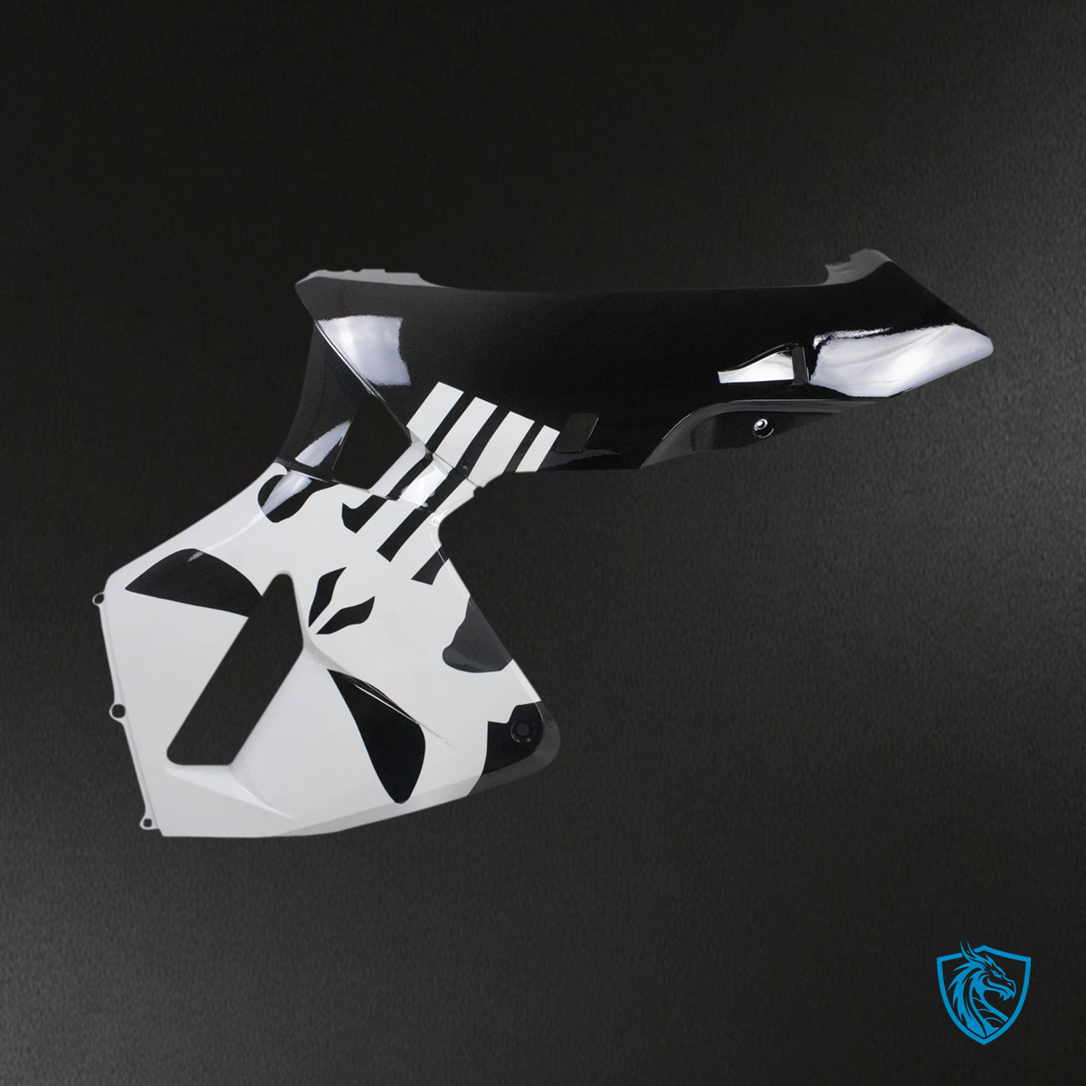 Honda CBR600RR (2005-2006) Black & White - Fairing Kit