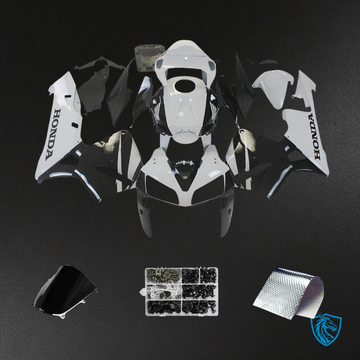 Honda CBR600RR (2005-2006) Black & White - Fairing Kit
