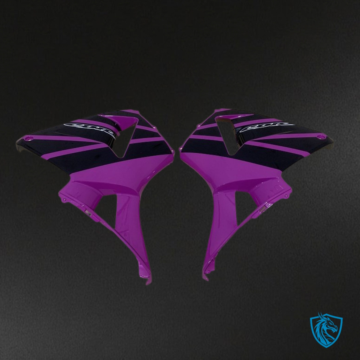 Honda CBR600RR (2005-2006) Pink & Black Fuchsia - MERGEment Motorcycle Fairings Kit