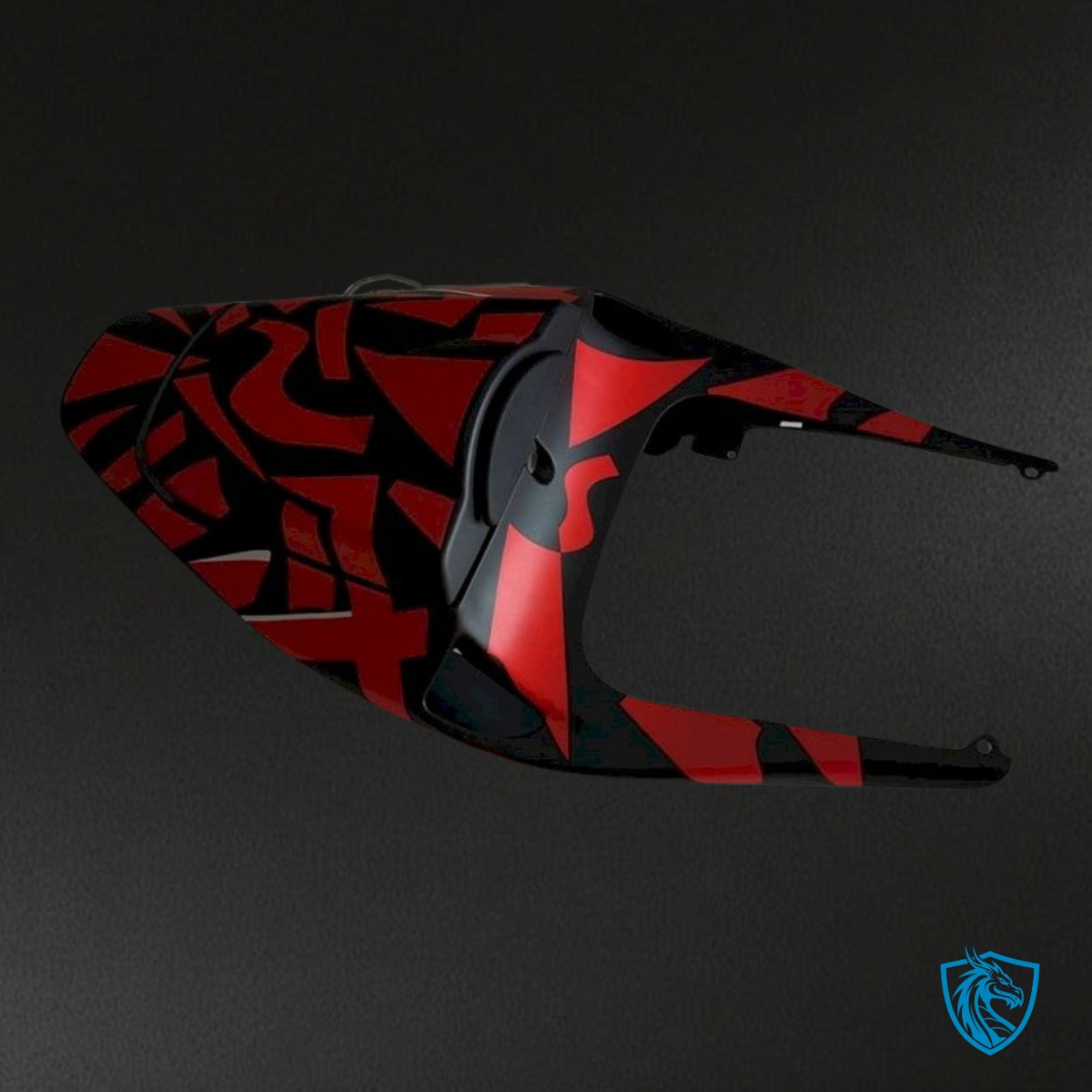 Honda CBR600RR (2005-2006) Black & Red Camouflage Fairing Kit | ABS Bodywork