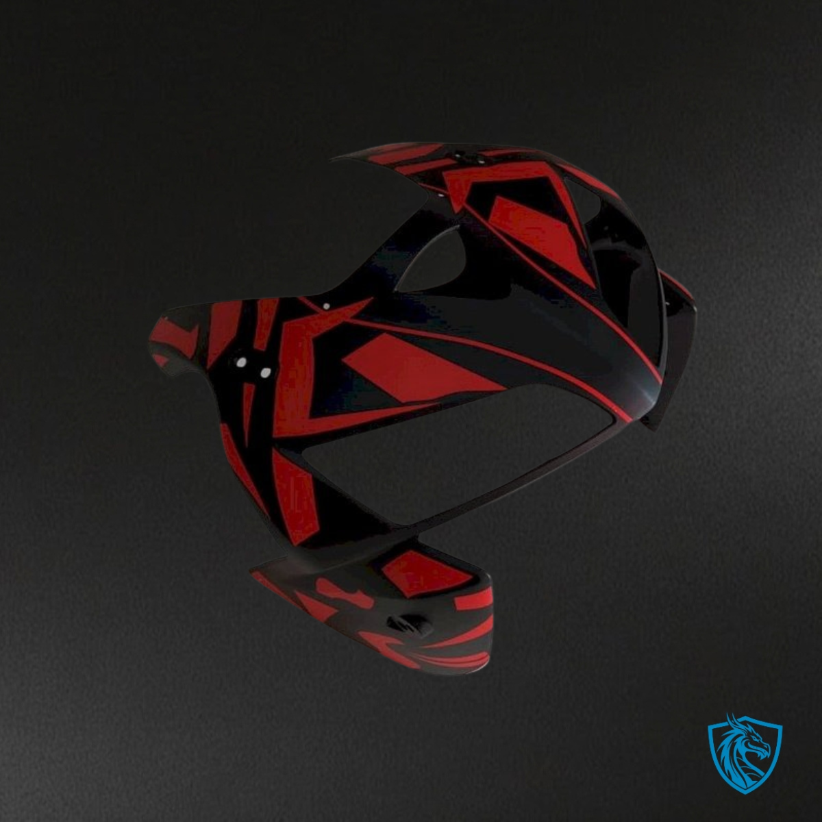 Honda CBR600RR (2005-2006) Black & Red Camouflage Fairing Kit | ABS Bodywork