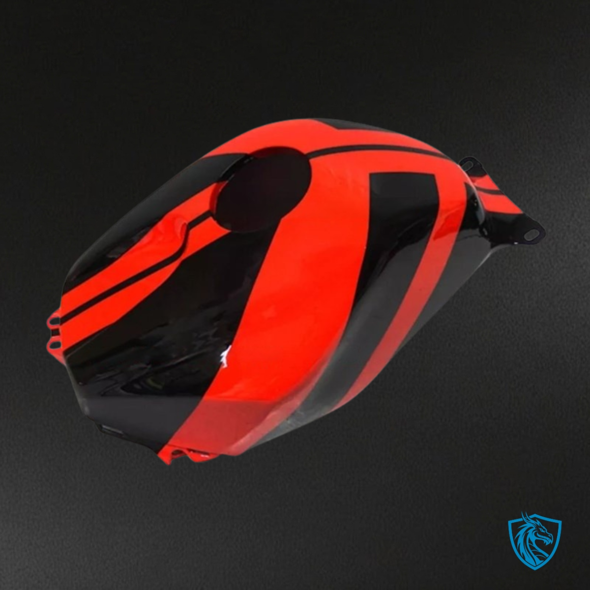 Honda CBR600RR (2005-2006) Glossy Black & Red - MERGEment Motorcycle Fairings Kit