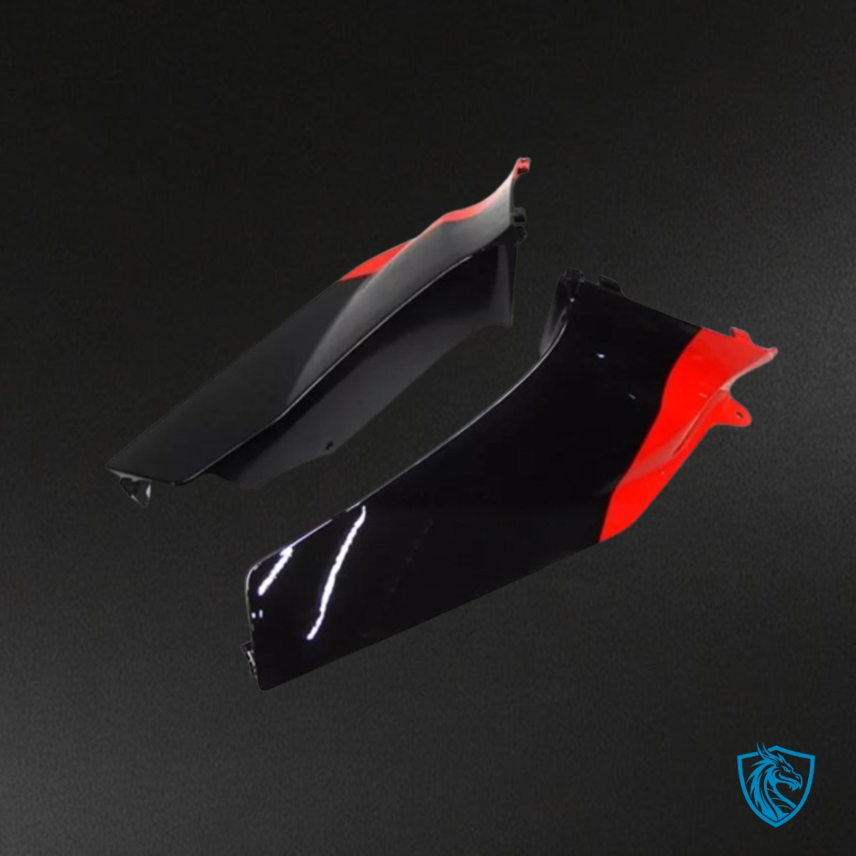 Honda CBR600RR (2005-2006) Glossy Black & Red - MERGEment Motorcycle Fairings Kit