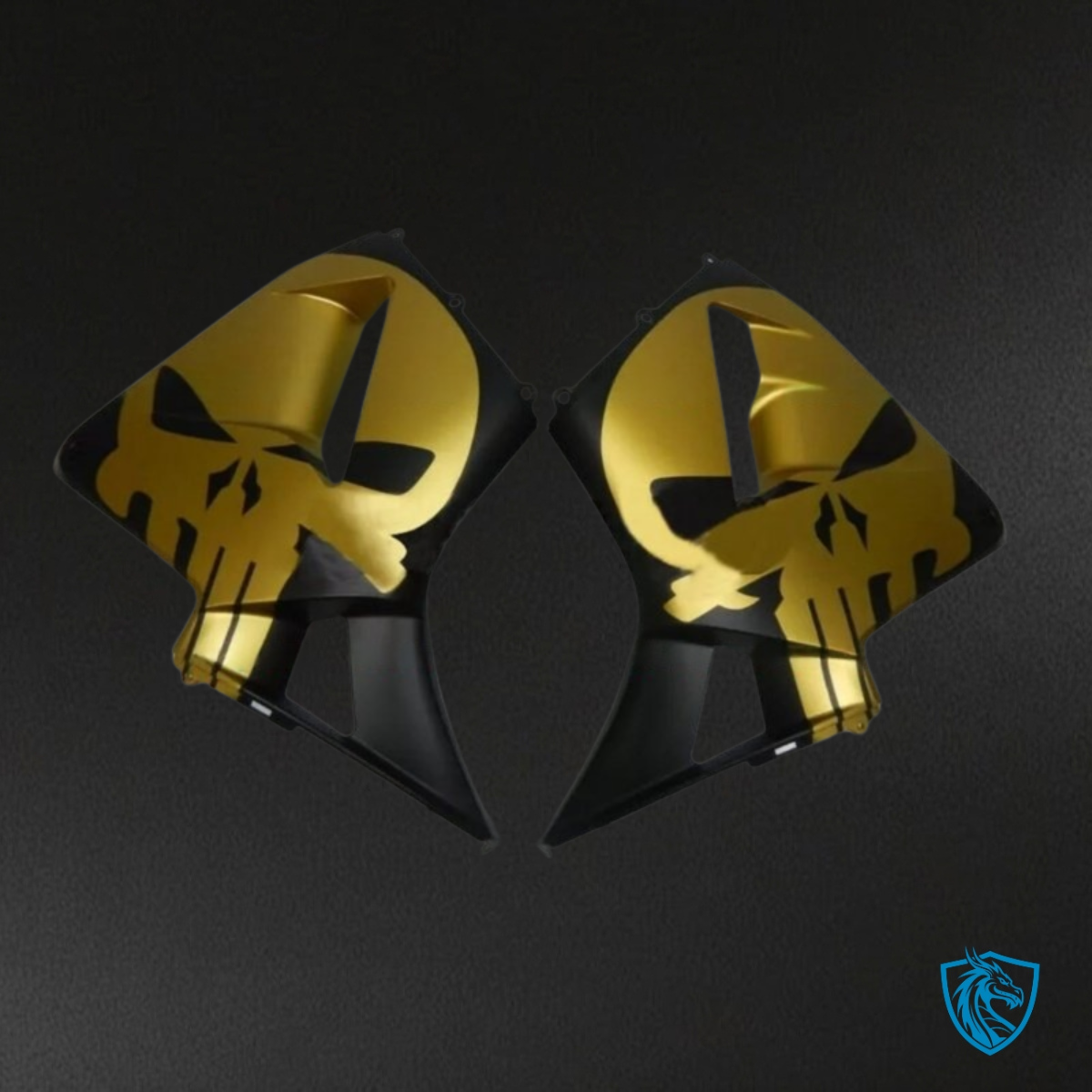 Honda CBR600RR (2005-2006) Black & Gold - MERGEment Motorcycle Fairings Kit
