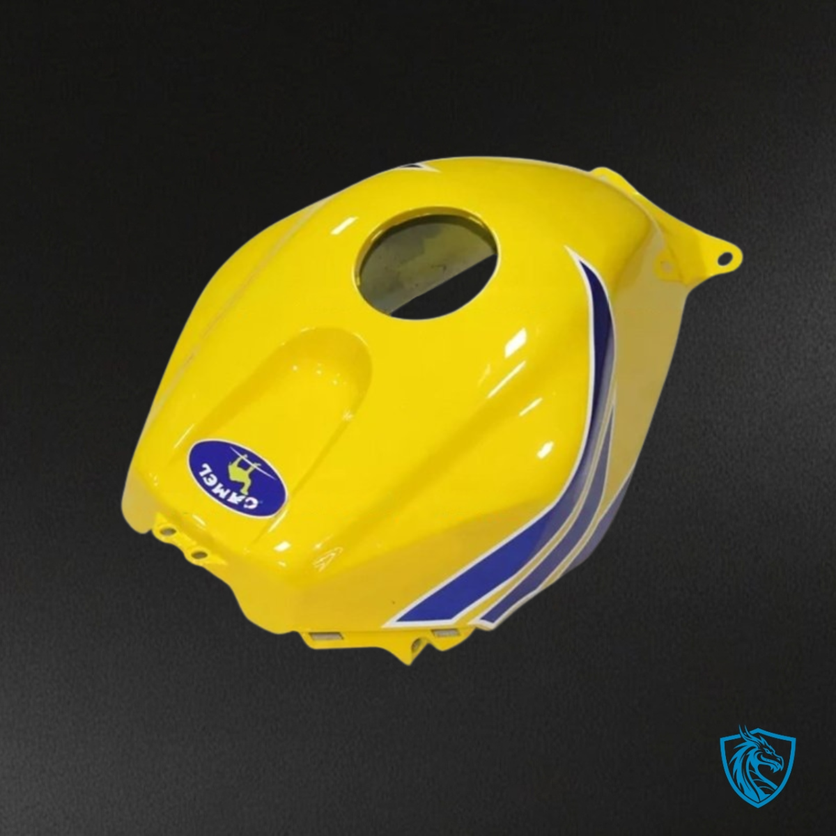 Honda CBR600RR (2005-2006) Camel Yellow & Blue Fairing Kit - Aftermarket ABS Bodywork