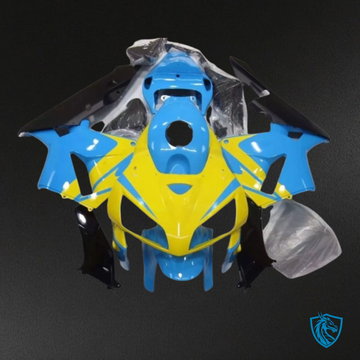 Honda CBR600RR (2005-2006) Glossy Blue & Yellow - MERGEment Motorcycle Fairings Kit