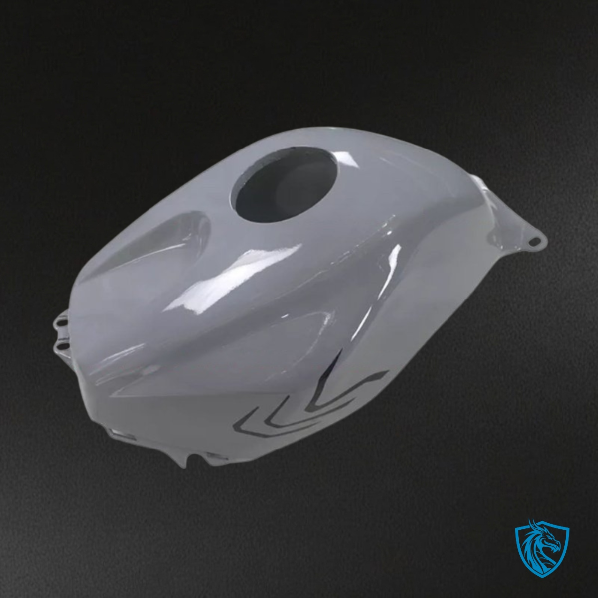 Honda CBR600RR (2005-2006) Gray & Blue Shark - Custom ABS Fairing Kit