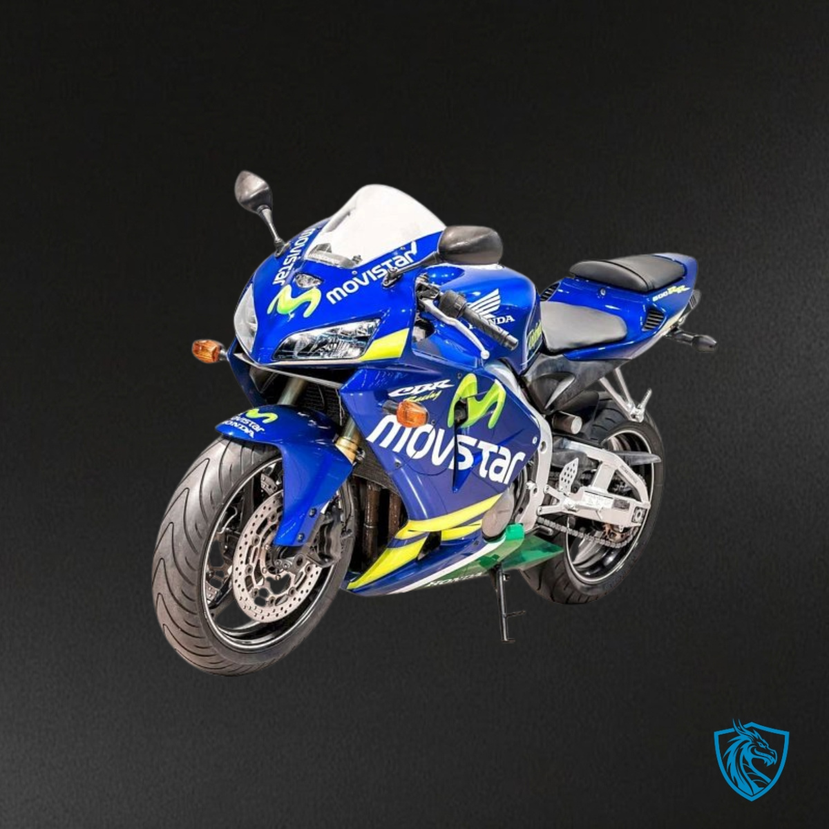 Honda CBR600RR (2005-2006) Blue & Green Movistar Fairing Kit | ABS Bodywork